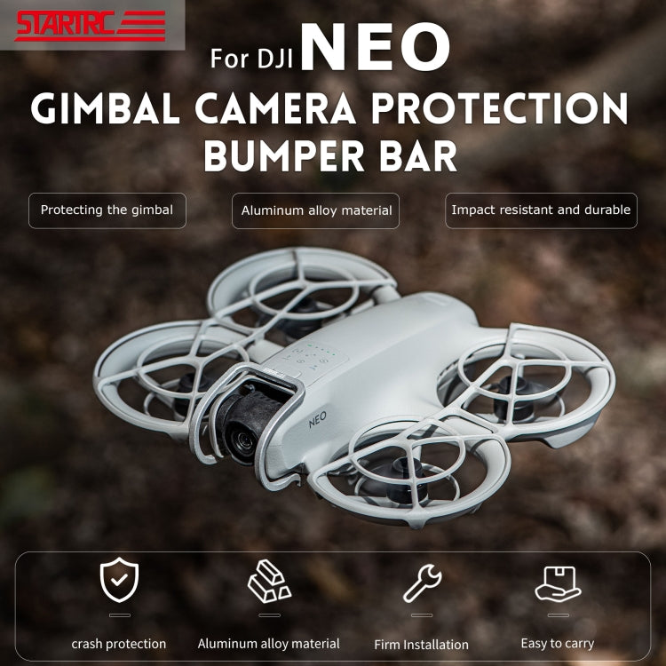 For DJI Neo STARTRC Gimbal Lens Anti-collision Aluminum Alloy Guard Bumper, For DJI Neo