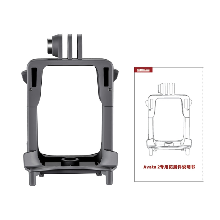 For DJI Avata 2 STARTRC Action Camera Holder Mount Drone Expansion Bracket, For DJI Avata 2 Expansion Bracket