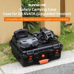 For DJI Avata Sunnylife AQX-6-U Upgraded Waterproof Shockproof Safety Carry Case Storage Bag, AQX-6-U