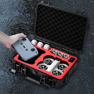 For DJI Neo STARTRC Waterproof PP Suitcase Shoulder Storage Box, For DJI Neo