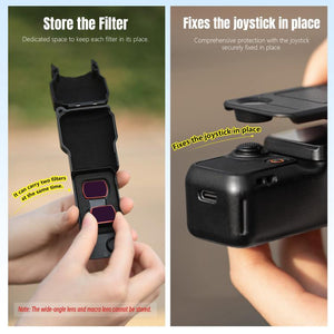 For DJI Osmo Pocket 3 STARTRC Gimbal Protective Cover Camera Lens Protective Case, For DJI Osmo Pocket 3 Short Type V2