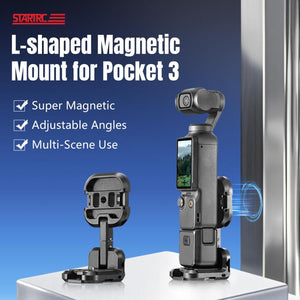 For DJI Osmo Pocket 3 STARTRC Metal L-shaped Expansion Bracket