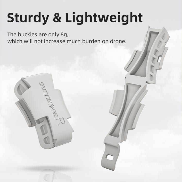 For DJI Flip Sunnylife Anti-shake Arm Buckle Fixing Integrated Buckle Quick Release Anti-Collision Buckle