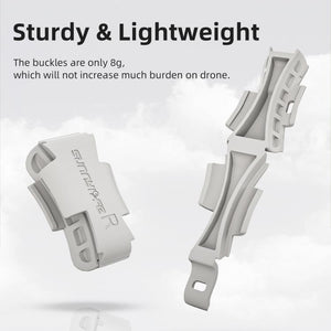 For DJI Flip Sunnylife Anti-shake Arm Buckle Fixing Integrated Buckle Quick Release Anti-Collision Buckle