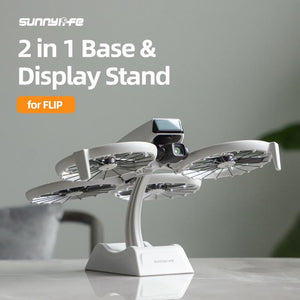 For DJI Flip Sunnylife 2 in 1 Desktop Display Stand Drone Base Mount Exhibition Base Bracket