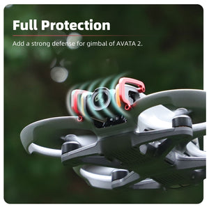 For DJI Avata 2 Sunnylife Gimbal Aluminum Anti-collision Bumper