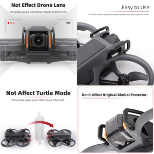 For DJI Avata 2 Sunnylife Gimbal Aluminum Anti-collision Bumper