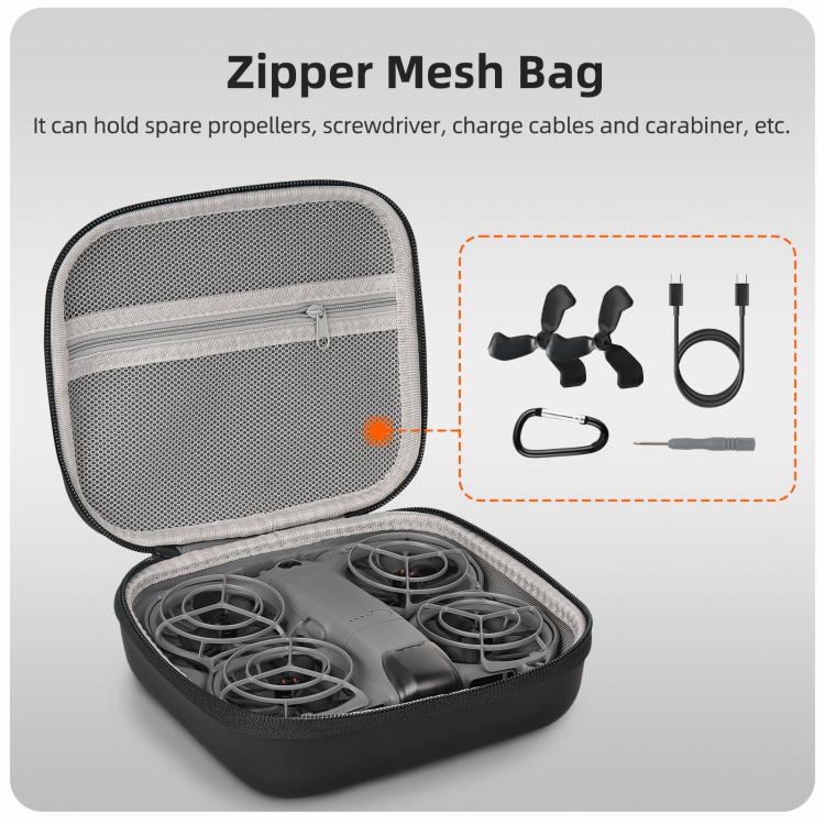 For DJI Neo 2 Sunnylife Portable Carrying Box Body Bag