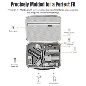 For DJI RS4 Mini STARTRC Storage Case Box Suitcase, For DJI RS 4 Mini