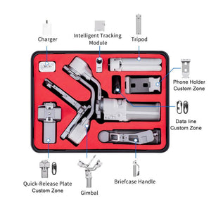 For DJI RS4 Mini STARTRC PP Waterproof Shockproof Suitcase Portable Storage Box, For DJI RS 4 Mini