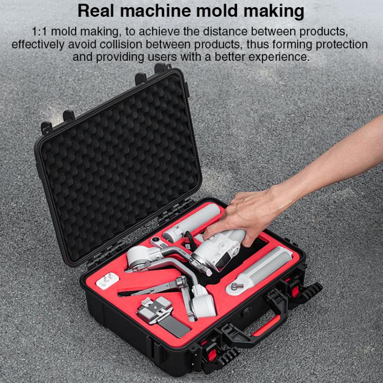 For DJI RS4 Mini STARTRC PP Waterproof Shockproof Suitcase Portable Storage Box, For DJI RS 4 Mini