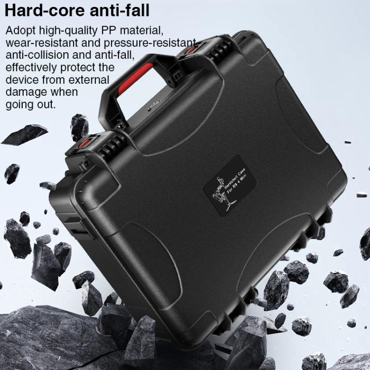 For DJI RS4 Mini STARTRC PP Waterproof Shockproof Suitcase Portable Storage Box, For DJI RS 4 Mini