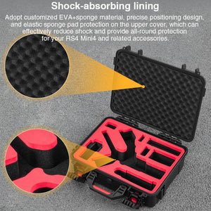 For DJI RS4 Mini STARTRC PP Waterproof Shockproof Suitcase Portable Storage Box, For DJI RS 4 Mini