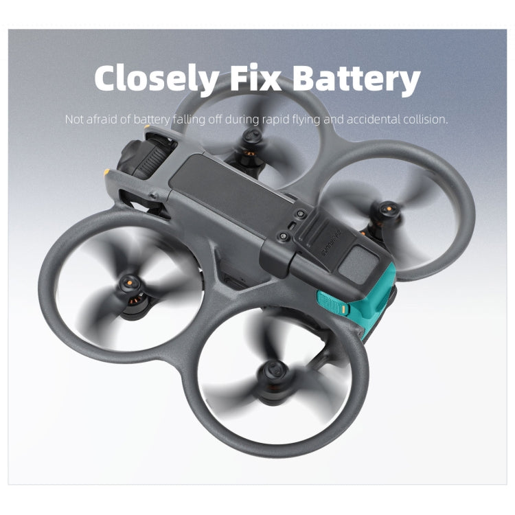 For DJI Avata 2 Sunnylife Battery Anti-release Buckle Clip Lock-up Anti-falling Battery Safety Lock Buckle Guard