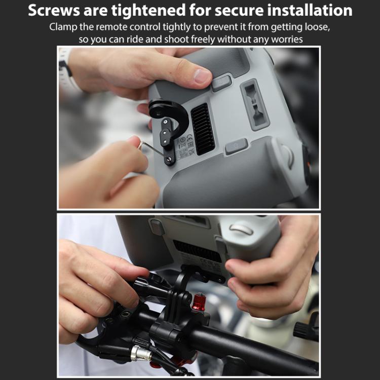 For DJI RC2 Sunnylife Remote Control Shooting Camera Bicycle Clip Mount