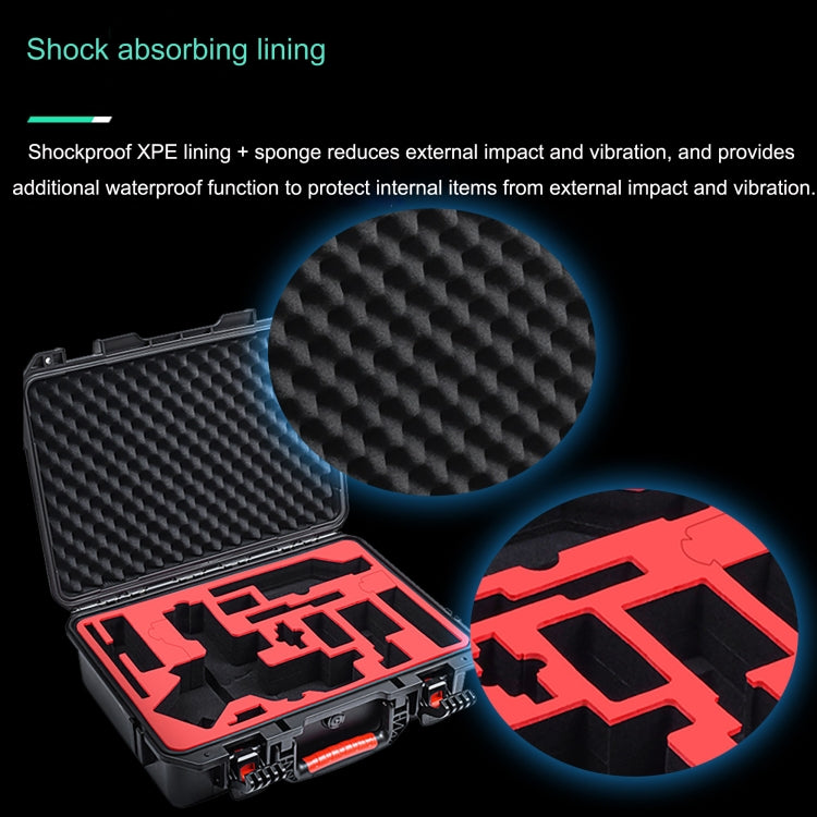 For DJI RS4/  RS4 Pro STARTRC ABS Waterproof Shockproof Suitcase Portable Storage Box, For DJI RS4/ RS4 Pro