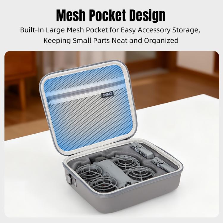 For DJI Neo 2 STARTRC PU Shoulder Storage Bag Drone Body Handbag