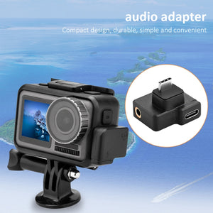 CYNOVA C-AC-003 Charging Audio Adapter for DJI Osmo Action