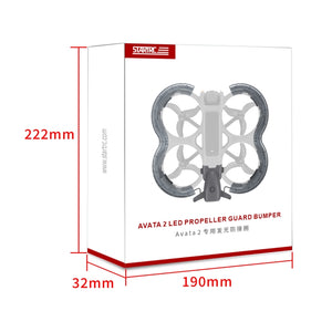 For DJI Avata 2 STARTRC Drone LED Propeller Protective Guard Anti-collision Ring, For DJI Avata 2