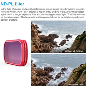 4 PCS PGYTECH P-18C-014 ND/PL Profession Diving Color Lens Filter for DJI Osmo Pocket, P-18C-014
