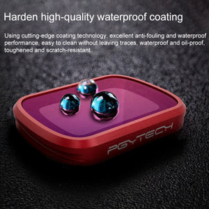 4 PCS PGYTECH P-18C-014 ND/PL Profession Diving Color Lens Filter for DJI Osmo Pocket, P-18C-014