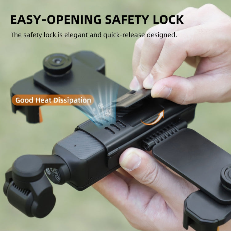 For DJI OSMO Pocket 3 Sunnylife ZJ756 Expanded Dual Phone Clamp Holder, OP3-ZJ756