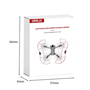 For DJI Mini 3 / Mini 3 Pro STARTRC Drone LED Propeller Protective Guard Anti-collision Ring, For DJI Mini 3 / Mini 3 Pro