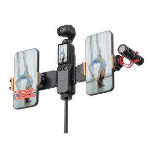 Dual Phone Vlogging Bracket Mount for Osmo Pocket 3