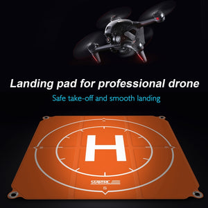 STARTRC 1109143 50cm Portable Drone Universal Foldable Square Parking Apron Landing Pad for DJI FPV / mini 2 / Air 2, 50cm