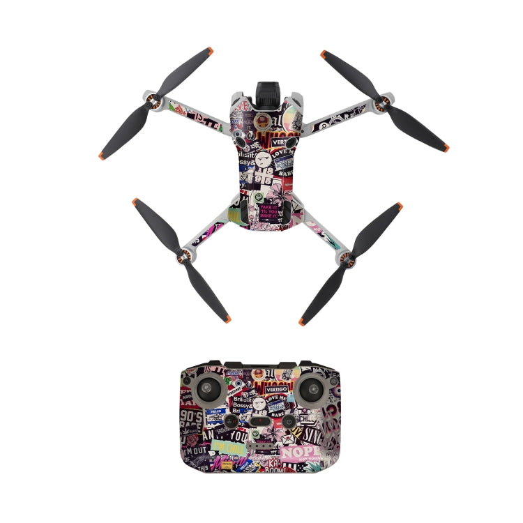 Drone Body Remote Control Protective Sticker, For DJI Mini 4 Pro / RC-N2, For DJI Mini 4 Pro / RC 2