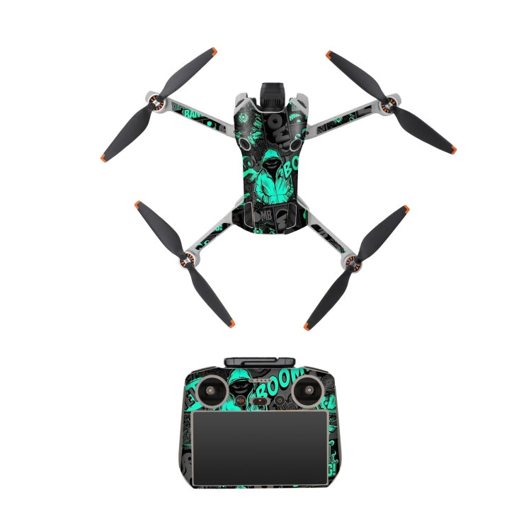 Drone Body Remote Control Protective Sticker, For DJI Mini 4 Pro / RC-N2, For DJI Mini 4 Pro / RC 2