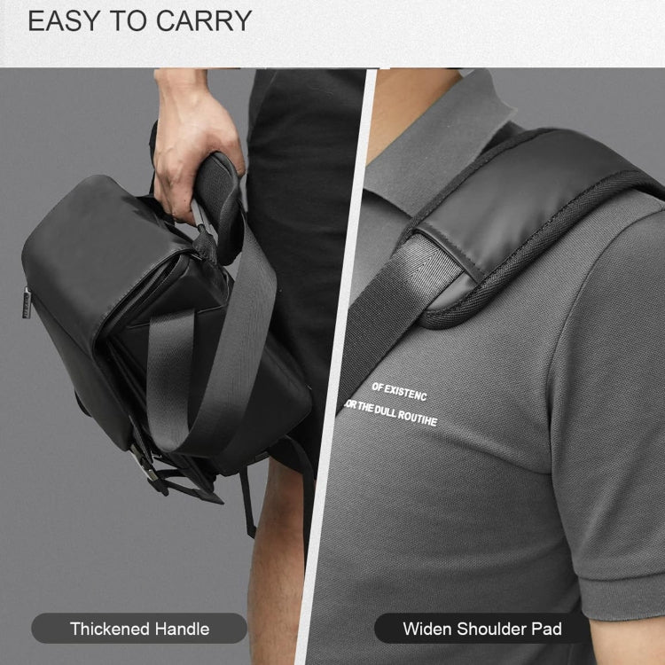 Cwatcun D85 Camera Bag Side Quick Access Camera Messenger Case Waterproof Bag, 30 x 15 x 24cm Small, 32 x 14 x 24cm Medium, 36.5 x 17 x 26cm Large, 40 x 17 x 30cm XL