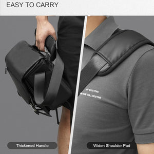 Cwatcun D85 Camera Bag Side Quick Access Camera Messenger Case Waterproof Bag, 30 x 15 x 24cm Small, 32 x 14 x 24cm Medium, 36.5 x 17 x 26cm Large, 40 x 17 x 30cm XL