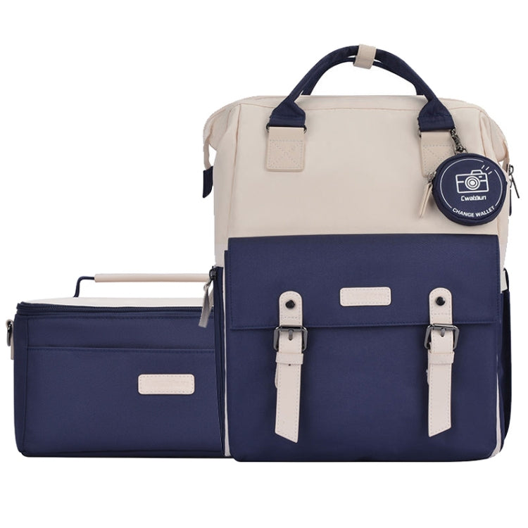 Cwatcun D87 Color Matching Camera Backpack Large Capacity Photography Bag