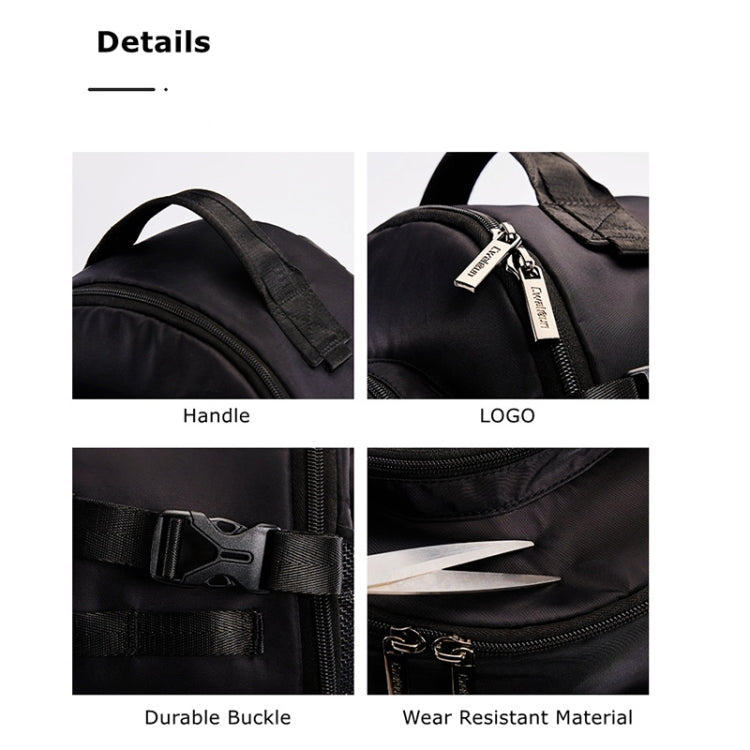 Cwatcun D111 Large Capacity Outdoor Professional Photography Backpack Shoulders Laptop Camera Bag