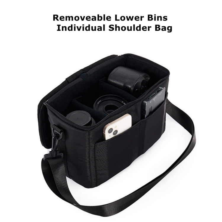 Cwatcun D111 Large Capacity Outdoor Professional Photography Backpack Shoulders Laptop Camera Bag