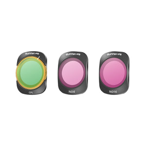 For DJI OSMO Pocket 3 Sunnylife Camera Lens Magnetic Metal Filter, MCUV, ND8, ND16, ND32, ND64, ND256, ND8PL, ND16PL, ND32PL, ND64PL, CPL, 3 in 1 CPL ND8/16, 3 in 1 ND16/64/256, 4 in 1 ND8/16/32/64, 4 in 1 ND8/16/32/64PL, 4 in 1 MCUV CPL ND32/64�������...