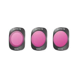For DJI OSMO Pocket 3 Sunnylife Camera Lens Magnetic Metal Filter, MCUV, ND8, ND16, ND32, ND64, ND256, ND8PL, ND16PL, ND32PL, ND64PL, CPL, 3 in 1 CPL ND8/16, 3 in 1 ND16/64/256, 4 in 1 ND8/16/32/64, 4 in 1 ND8/16/32/64PL, 4 in 1 MCUV CPL ND32/64�������...