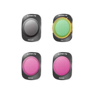 For DJI OSMO Pocket 3 Sunnylife Camera Lens Magnetic Metal Filter, MCUV, ND8, ND16, ND32, ND64, ND256, ND8PL, ND16PL, ND32PL, ND64PL, CPL, 3 in 1 CPL ND8/16, 3 in 1 ND16/64/256, 4 in 1 ND8/16/32/64, 4 in 1 ND8/16/32/64PL, 4 in 1 MCUV CPL ND32/64�������...