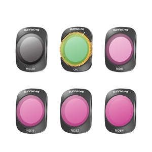 For DJI OSMO Pocket 3 Sunnylife Camera Lens Magnetic Metal Filter, MCUV, ND8, ND16, ND32, ND64, ND256, ND8PL, ND16PL, ND32PL, ND64PL, CPL, 3 in 1 CPL ND8/16, 3 in 1 ND16/64/256, 4 in 1 ND8/16/32/64, 4 in 1 ND8/16/32/64PL, 4 in 1 MCUV CPL ND32/64�������...