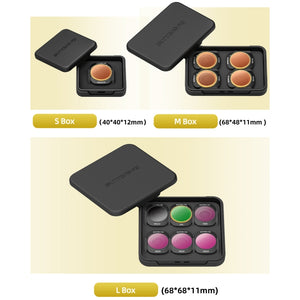 For DJI OSMO Pocket 3 Sunnylife Camera Lens Magnetic Metal Filter, MCUV, ND8, ND16, ND32, ND64, ND256, ND8PL, ND16PL, ND32PL, ND64PL, CPL, 3 in 1 CPL ND8/16, 3 in 1 ND16/64/256, 4 in 1 ND8/16/32/64, 4 in 1 ND8/16/32/64PL, 4 in 1 MCUV CPL ND32/64�������...