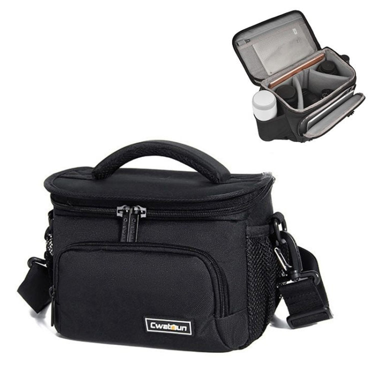 Cwatcun D67 Crossbody Camera Bag Photography Lens Shoulder Bag