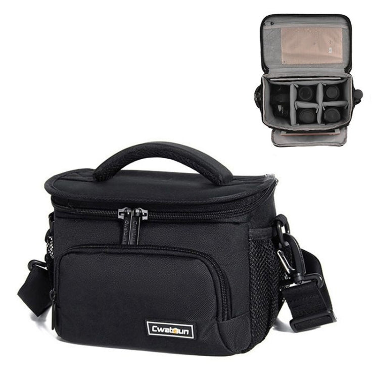 Cwatcun D67 Crossbody Camera Bag Photography Lens Shoulder Bag