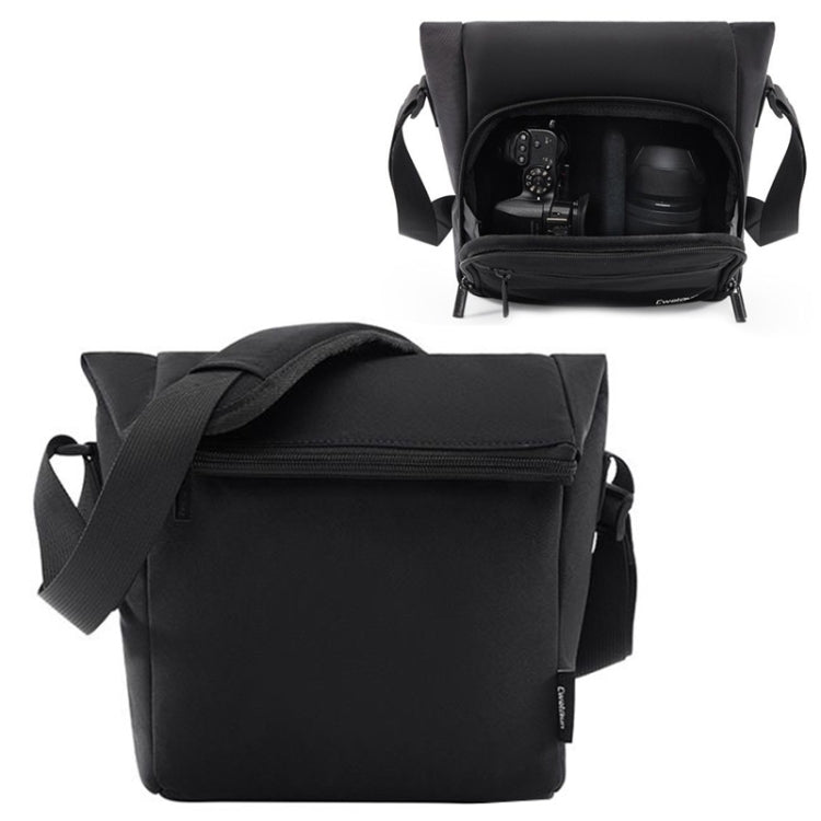 Cwatcun D103 Crossbody Camera Bag Photography Lens Shoulder Bag