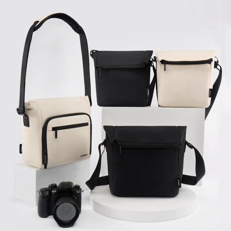 Cwatcun D103 Crossbody Camera Bag Photography Lens Shoulder Bag