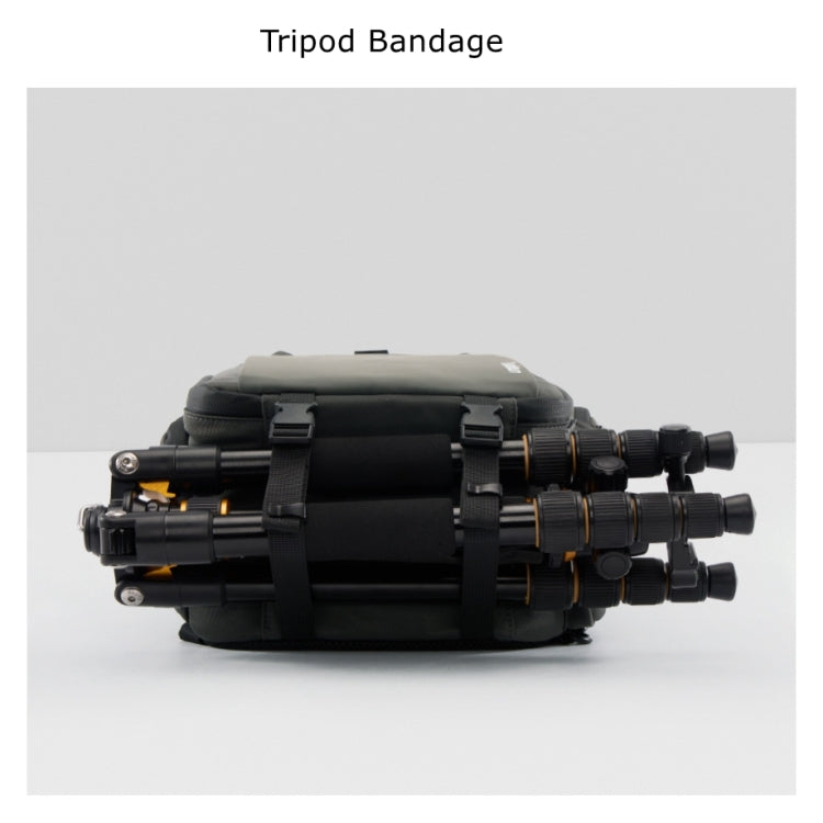 Cwatcun D107 Large Capacity Photography Backpack Shoulders Laptop Camera Bag