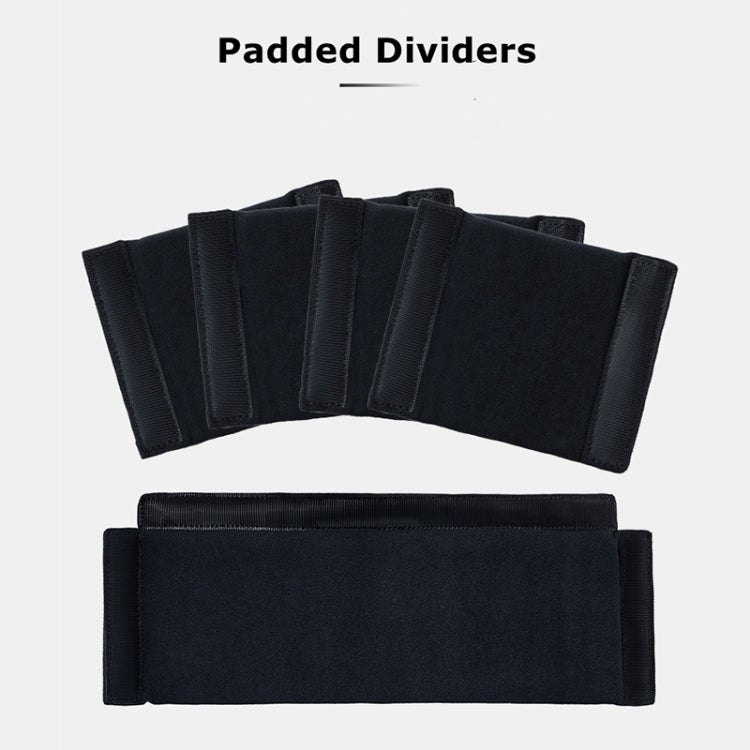 Cwatcun H80 Large Capacity Foldable Inner Camera Bag Photography Lens Bag