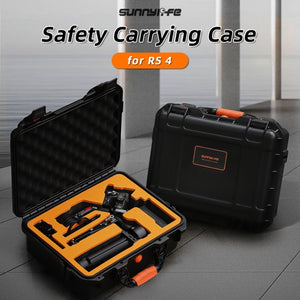 Sunnylife Safety Carrying Case Waterproof Hard Case Box, For DJI RS 4