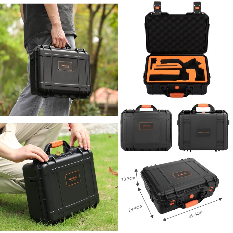 Sunnylife Safety Carrying Case Waterproof Hard Case Box, For DJI RS 4