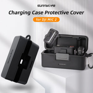 Sunnylife BHT772 Charging Case Wireless Mic Soft Scratch-proof Protective Cover, For DJI Mic 2